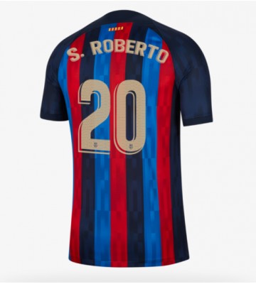 Barcelona Sergi Roberto #20 Hjemmedrakt 2022-23 Kortermet